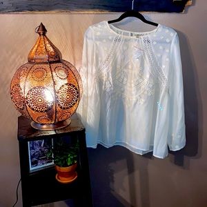 Cute Boho Bell Sleeve Top